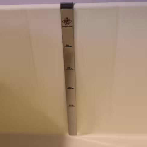 Réglet de graduation - pour bac 600 x 400 x 330 mm
