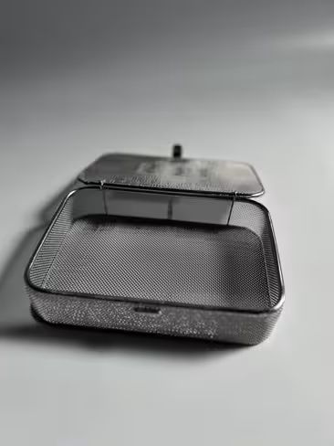 Panier de lavage 20.414 - maille 1 x 1 - 220 x 150 x 50 mm