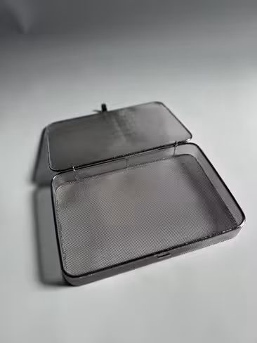 Panier de lavage - maille 1 x 1 - 310 x 210 x 45 mm