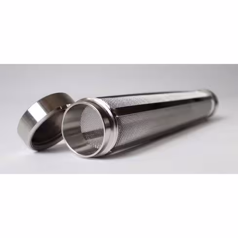 Panier de lavage forme cylindrique - cadre renforcé - Ø 30 x l. 200 mm