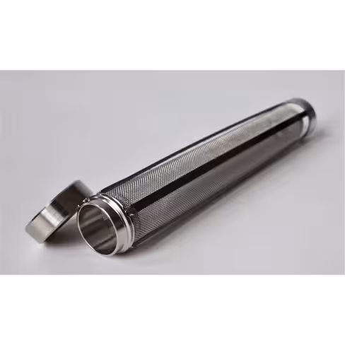 Panier de lavage forme cylindrique - cadre renforcé - Ø 30 x l. 300 mm