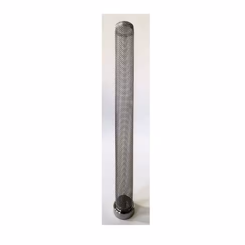 Panier de lavage forme cylindrique - cadre non renforcé - Ø 33 x l. 300 mm