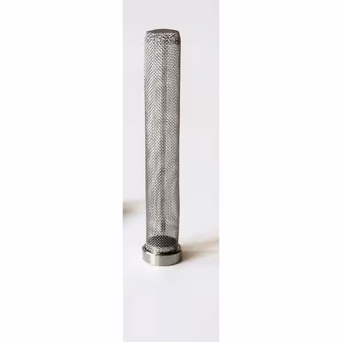 Panier de lavage forme cylindrique - cadre non renforcé - Ø 33 x l. 240 mm