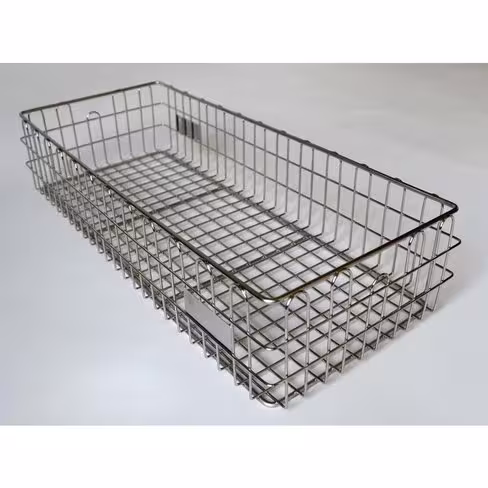 Panier pour stockage des pinces sous sachets - 700 x 300 x 150 mm