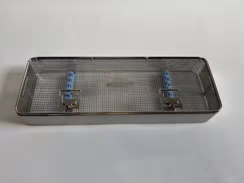 Panier 4 pinces robot Hugo Medtronic - 600 x 210 x 85 mm