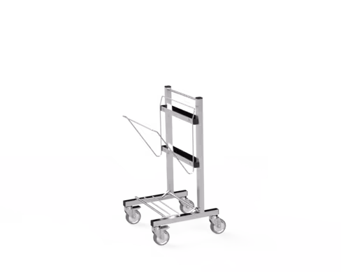 Support mobile pour bio-seau 45 litres