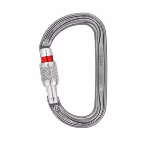 Mousqueton AMD Ball - M34A BL - Petzl - lock système auto - aluminium