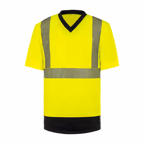 Tee-shirt haute visibilité manches courtes Helium - T2S - coloris et taille au choix