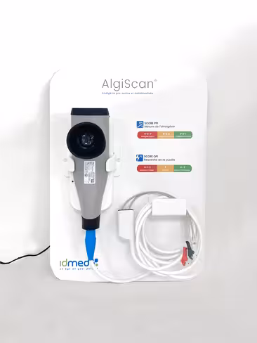 Support mural pour hôpital [pour AlgiScan]