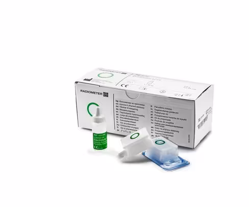 Boîte comprenant 12 membranes pour capteur TC54 [ptcCO2] et 1 flacon d'électrolytes de 10mL