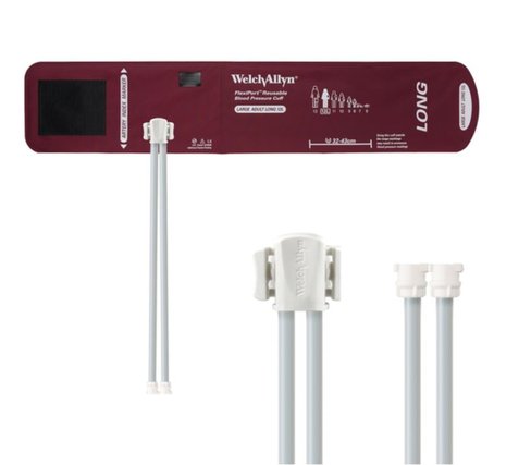 Brassard de PNI, FlexiPort, réutilisable, adulte, large, obèse 32-43 cm [2 tubes]