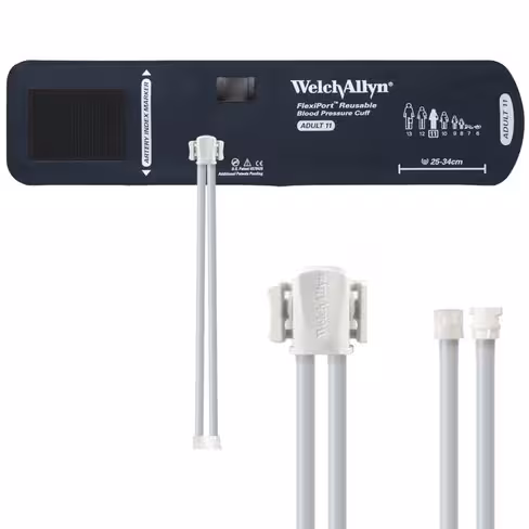 Brassard de PNI, FlexiPort, réutilisable, adulte, 25-34 cm [2 tubes, mâle/femelle]