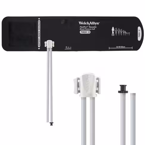 Brassard de PNI, FlexiPort, réutilisable, adulte, cuisse 40-55 cm [2 tubes, tube vide]