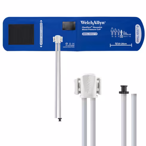 Brassard de PNI, FlexiPort, réutilisable, adulte, petite taille 20-26 cm [2 tubes, tube vide]