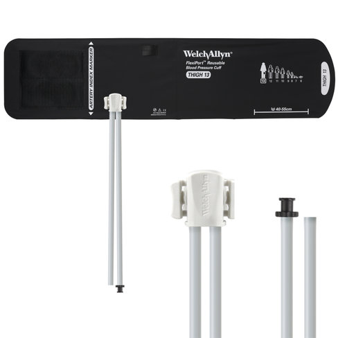 Brassard de PNI, FlexiPort, réutilisable, adulte, cuisse 40-55 cm [2 tubes, tube non huilé]