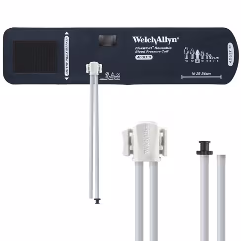 Brassard de PNI, FlexiPort, réutilisable, adulte, 25-34 cm [2 tubes, tube non huilé]