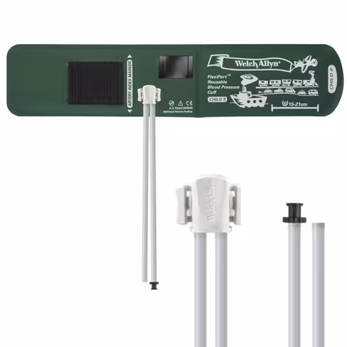 Brassard de PNI, FlexiPort, réutilisable, enfant, 15-21 cm [2 tubes, tube non huilé]