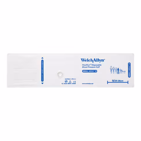 Brassard de PNI, FlexiPort Soft, usage unique, adulte, petite taille 20-26 cm, lot de 20 [sans tube]