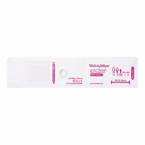 Brassard de PNI, FlexiPort Soft, usage unique, enfant, petite taille 12-16 cm, lot de 20 [sans tube]