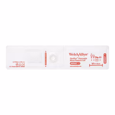 Brassard de PNI, FlexiPort Soft, usage unique, nourrisson, 09-13 cm, lot de 20 [sans tube]