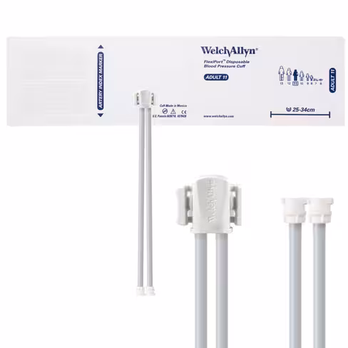 Brassard de PNI, FlexiPort Soft, usage unique, adulte, 25-34 cm, lot de 20 [2 tubes]