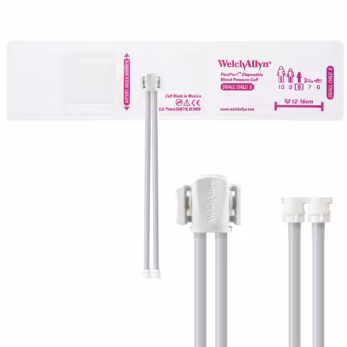 Brassard de PNI, FlexiPort Soft, usage unique, enfant, petite taille 12-16 cm, lot de 20 [2 tubes]