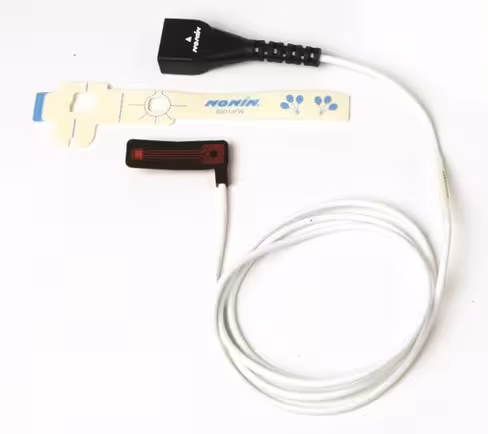 Enveloppe de rechange pour capteur de SpO2 Nonin adulte [0741-000], lot de 25
