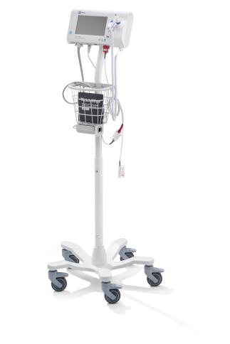 Support mobile roulant avec panier de rangement [pour Connex Spot]