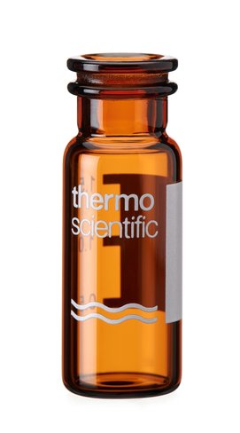 Vial 2ml amber snap 11mm wide opening id pat, x5000