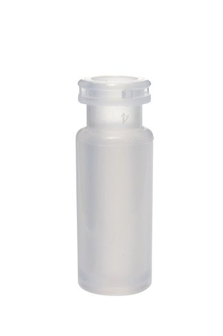 Vial 0.8ml clear pp snap 11mm flat bottom in, x5000