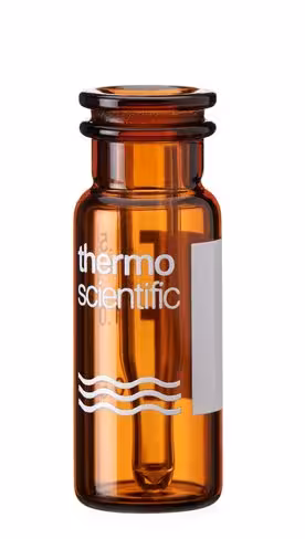 Vial 0.3ml amber snap 11mm id patch insert 5, x5000