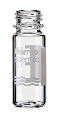 Vial 2ml clear screw 9mm short thread surest, x5000