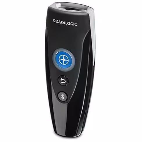 Lecteur code barre portable sans fil Bluetooth 4.0 1D et 2D autonomie 10h minimum - batterie amovible rechargeable