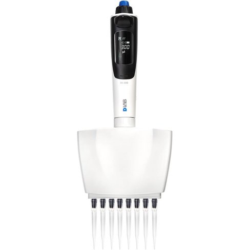 Micropipette électronique 8 canaux dPette+ 0,5 à 10 µl x 1