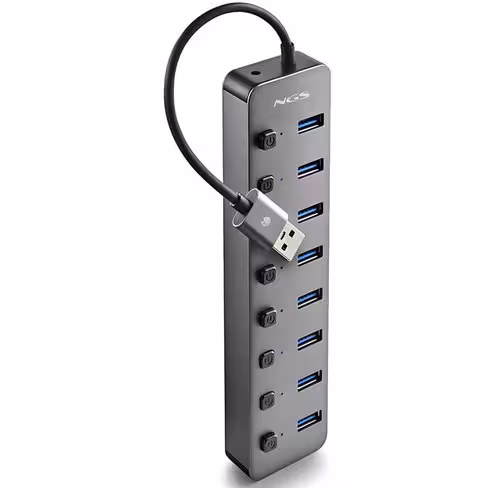 Hub 8 ports USB-A femelle - NGS USB 3.0 USB-A