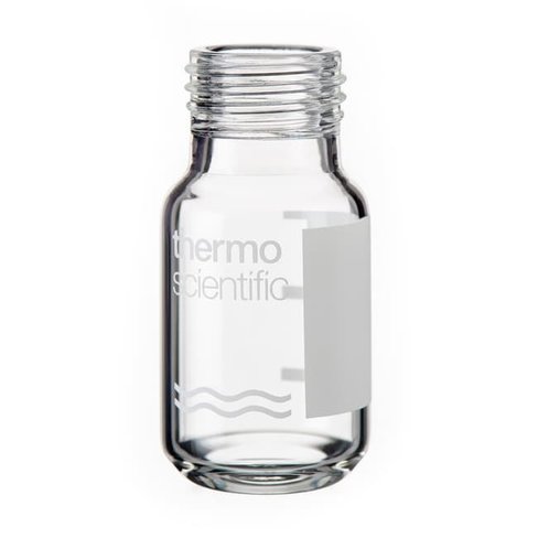 Vial 10ml clear screw 18mm headspace round b, x1000