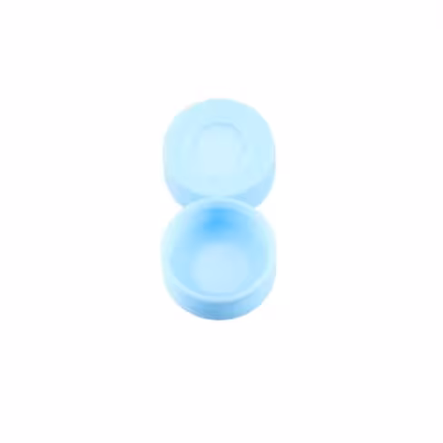Bouchon snap 11mm clear polyethylene i, x100