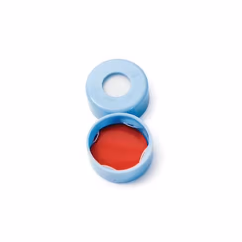 Bouchon snap 11mm blue polyethylene white silico, x5000