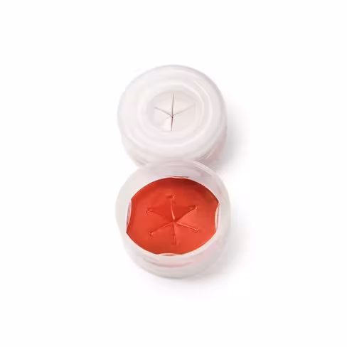 Bouchon snap 11mm clear polyethylene white silic, x5000