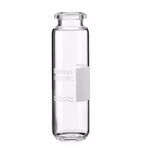 Vial 20ml clear crimp 20mm headspace beveld, x5000