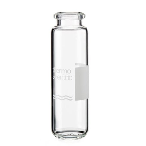 Vial 20ml clear crimp 20mm headspace beveld, x1000