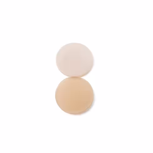 Bouchon Septum 22mm clear silicone / beige, x100