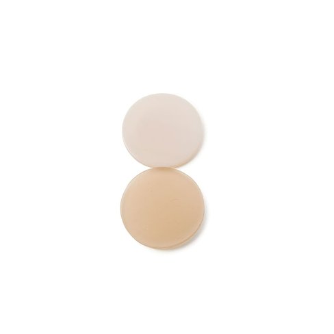Bouchon Septum 22mm clear silicone / beige, x100