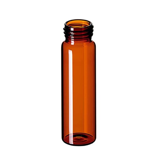Vial 40ml amber screw 24mm 24-400, x100