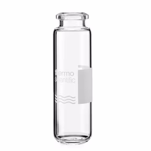 Vial 20ml clear crimp 20mm headspace beveld, x5000