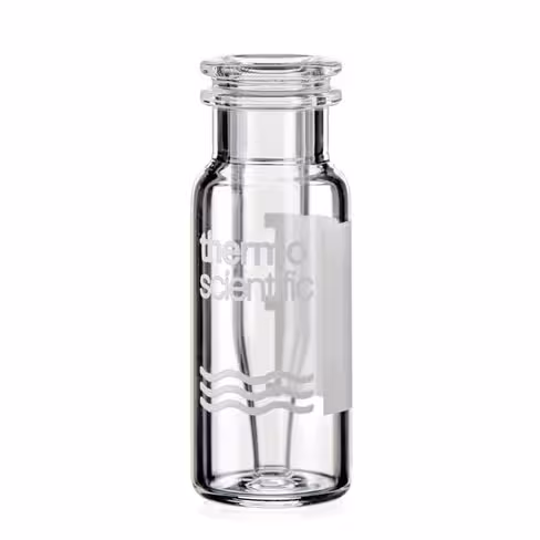 Vial 0.3ml clear snap 11mm id patch insert 5, x5000