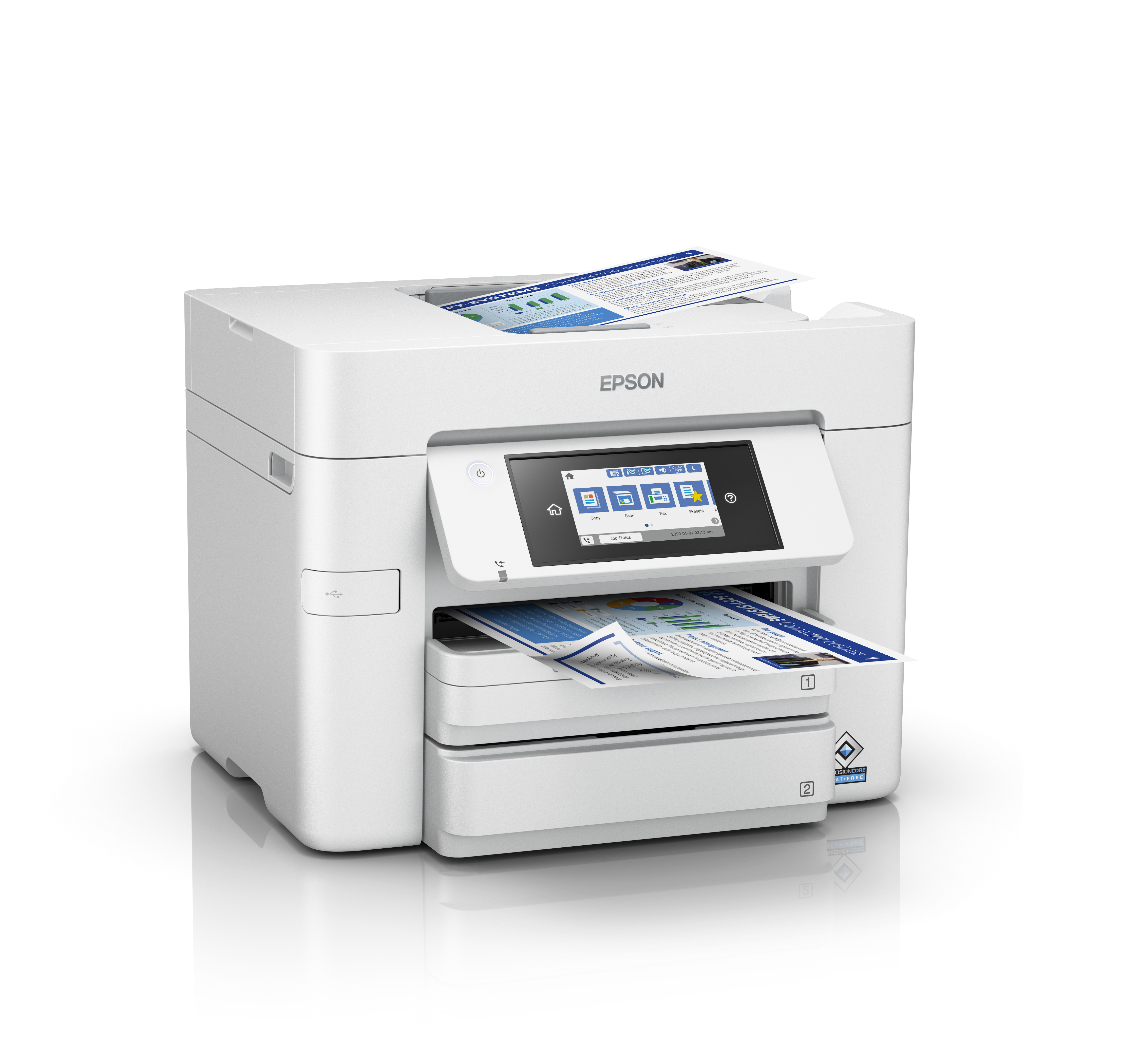 Imprimante jet d'encre multifonction Epson Pro WF-C4810DTWF