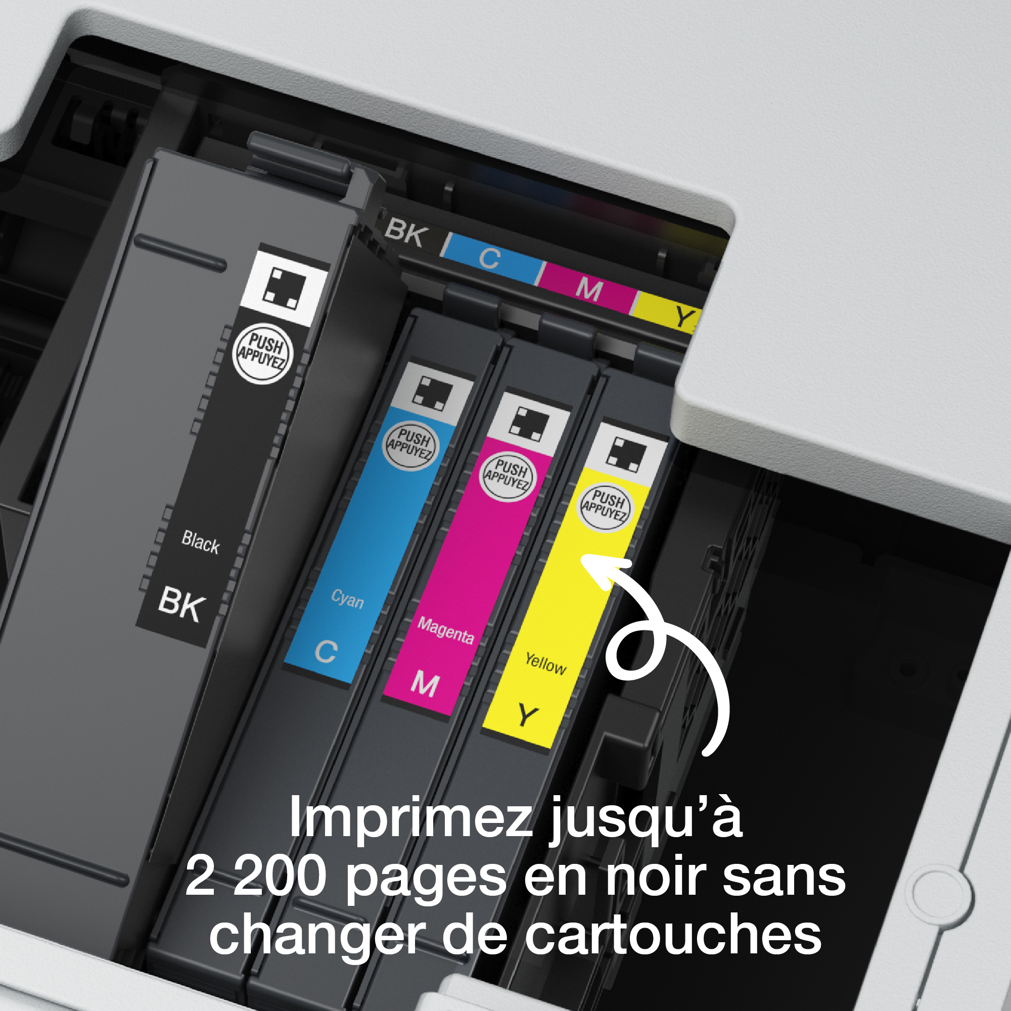 Imprimante jet d'encre multifonction Epson Pro WF-C4810DTWF