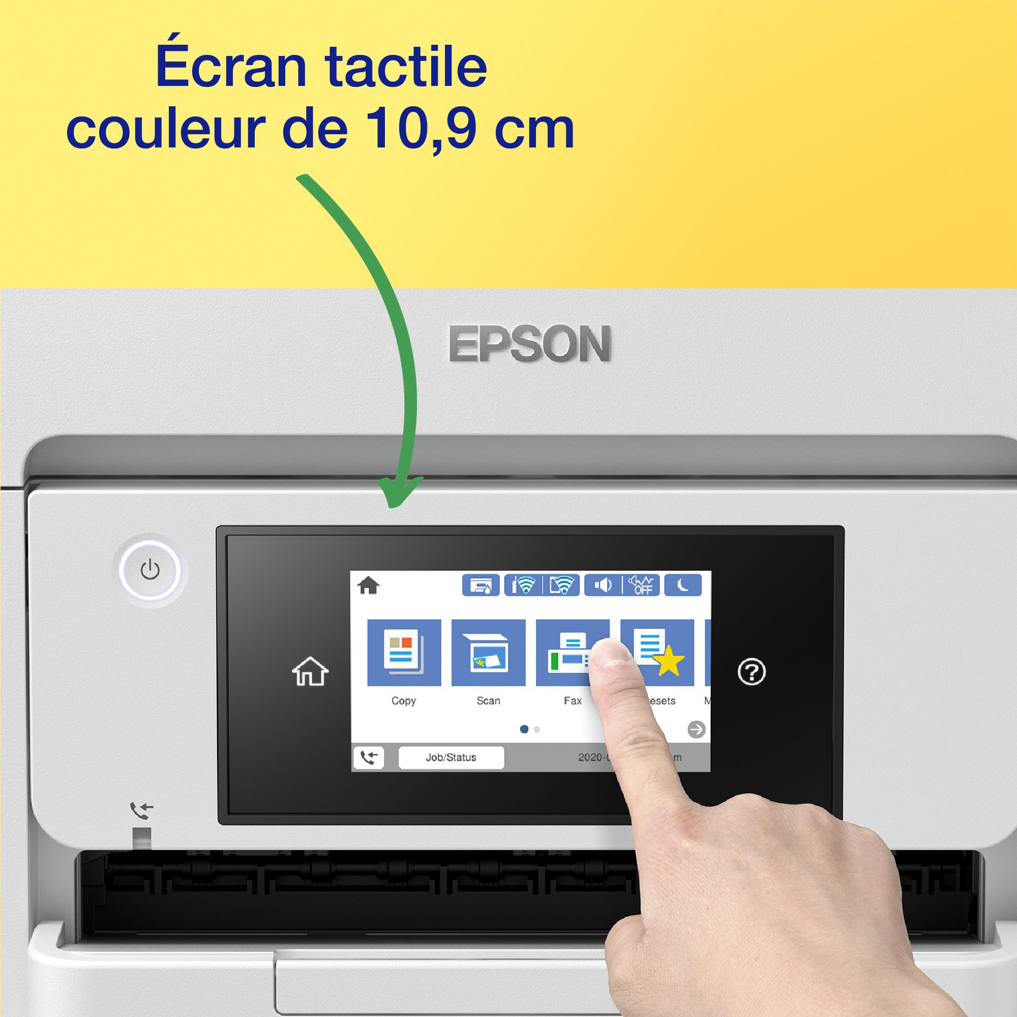 Imprimante jet d'encre multifonction Epson Pro WF-C4810DTWF