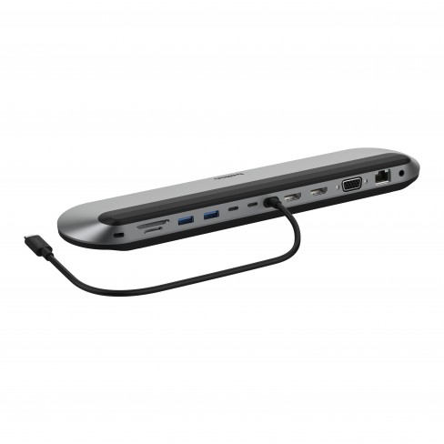 Station d'accueil USB-C BELKIN 11 en 1 affichage triple écrans - Compatible Mac, Windows